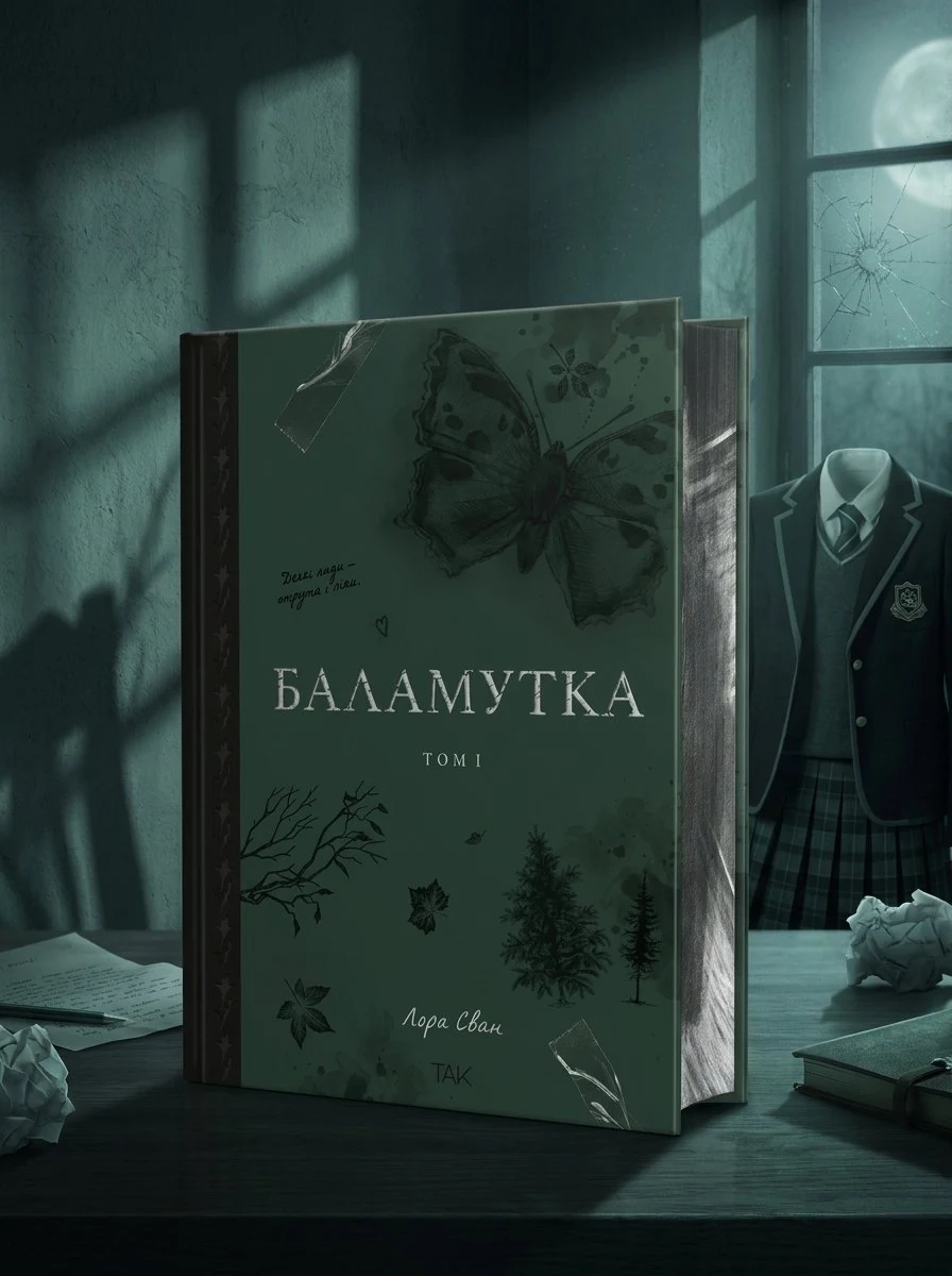 Баламутка .Том 1 — Лора Сван, обкладинка