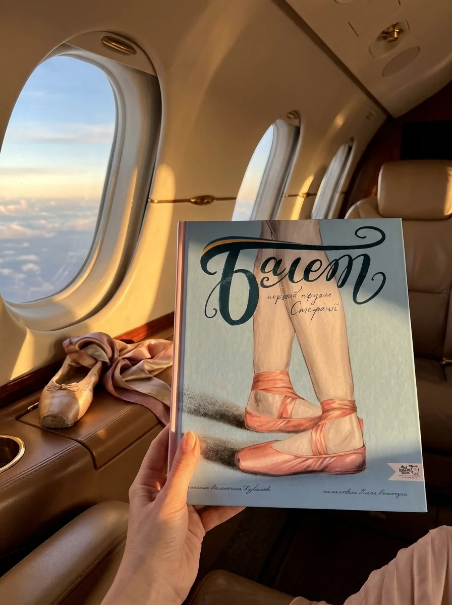 Балет. Перший пірует Стефанії — Дитячі подарункові книги