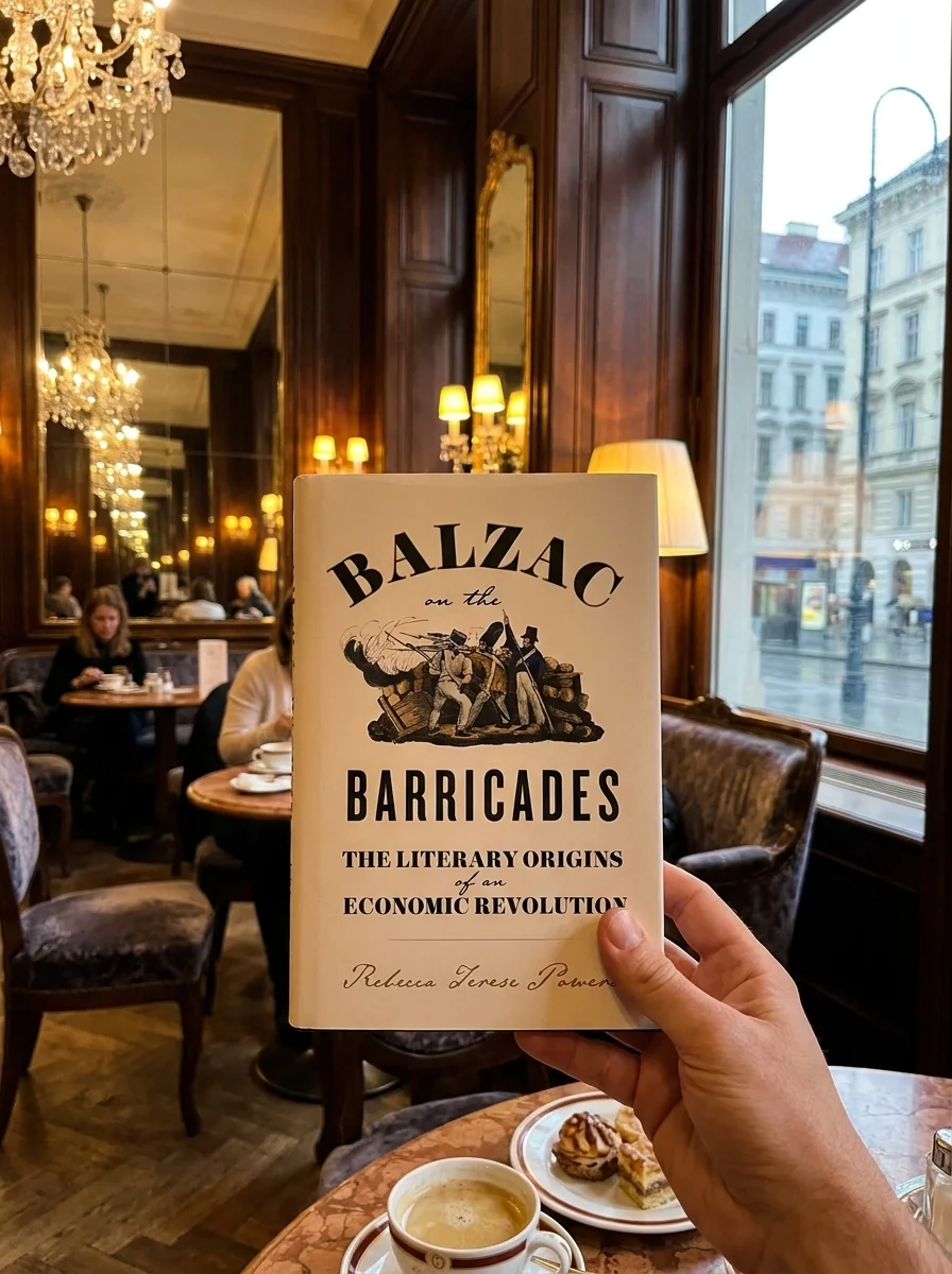 Balzac on the Barricades — Rebecca Terese Powers, обкладинка