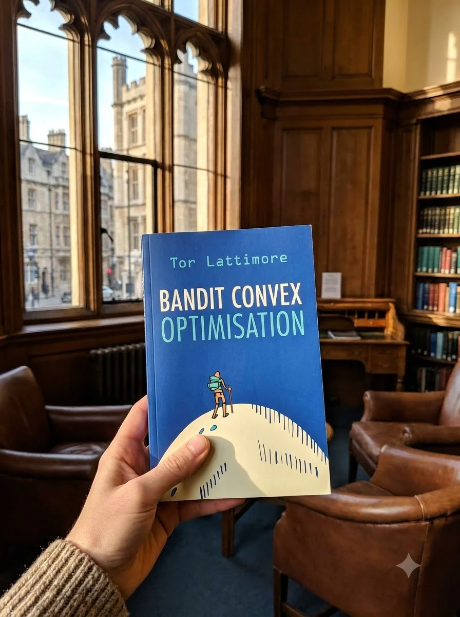 Bandit Convex Optimisation — Tor (Google DeepMind, обкладинка