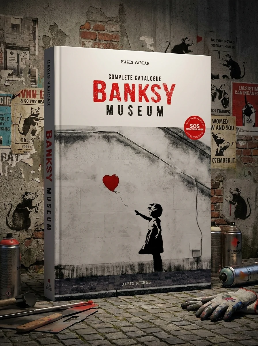 Banksy Museum. Complete Catalogue — Хазіс Вардар, обкладинка