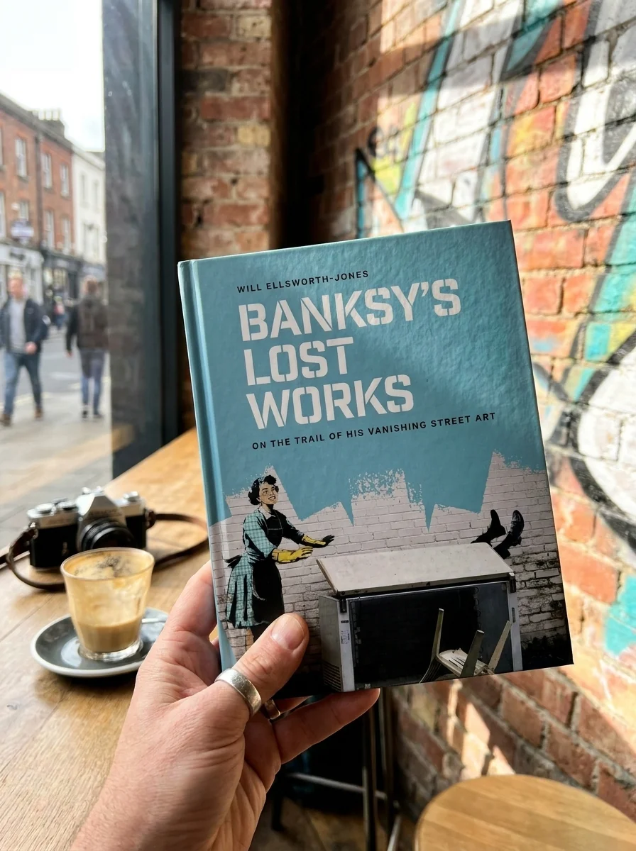 Banksy’s Lost Works. On the trail of his vanishing street art — Вілл Еллсворт-Джонс, обкладинка