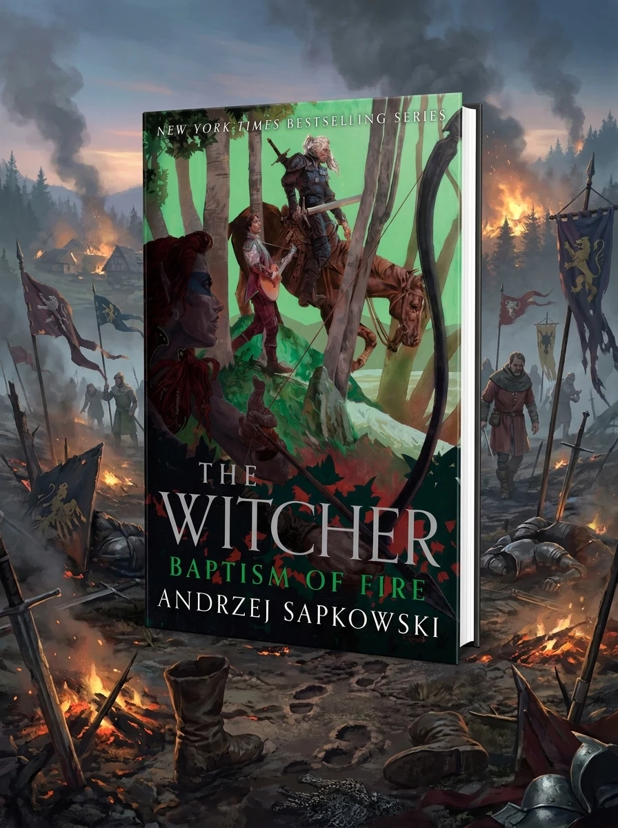 Baptism of Fire. The Witcher. Book 5. Collector's Hardback Edition — фото 2