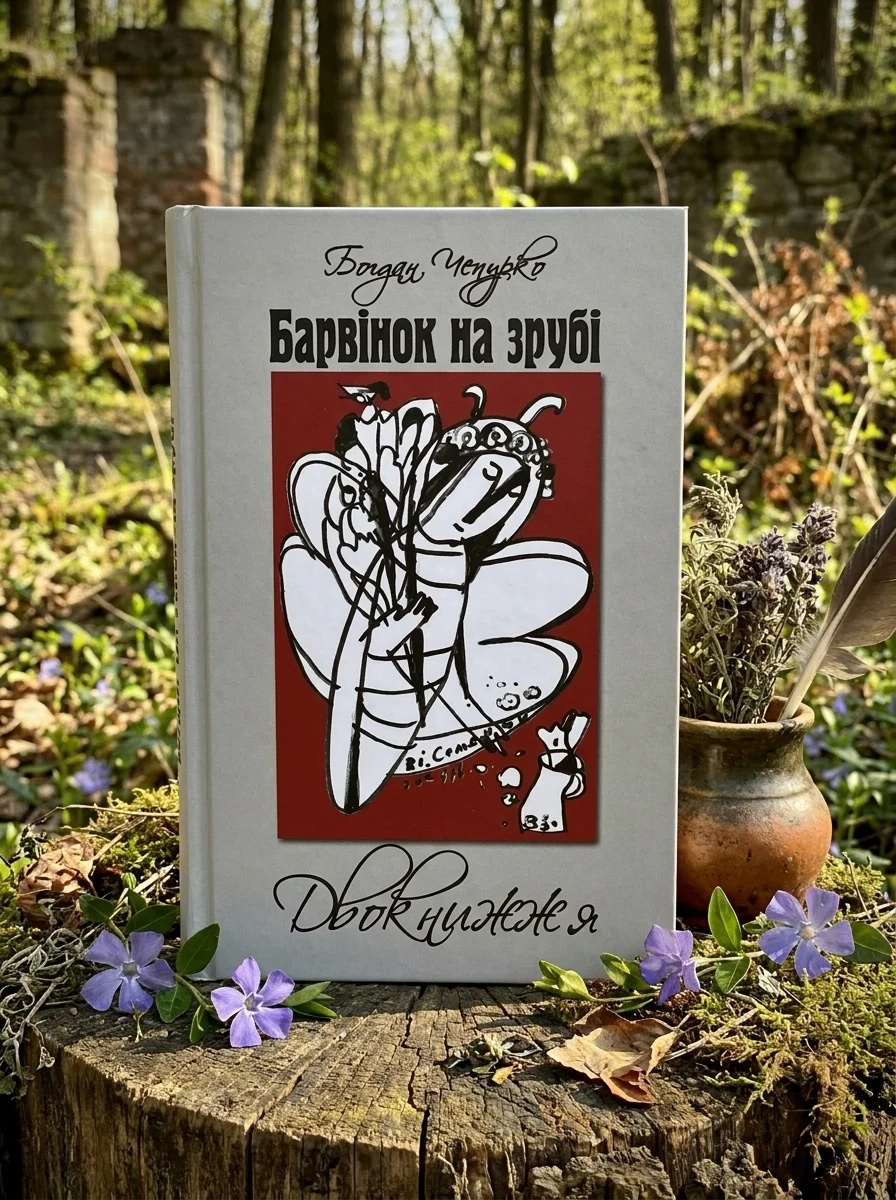Барвінок на зрубі. Двокнижжя. Мед з полину. Поезії. Старовинні дощі: Верлібри.