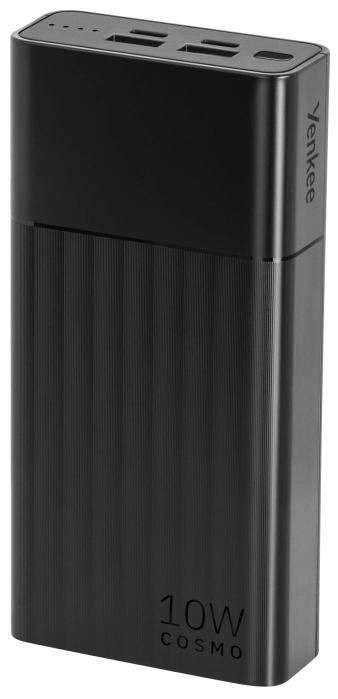 Батарея універсальна YENKEE YPB 2021 - 20000 mAh 10W (Чорний)