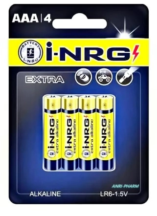 Батарейка i-NRG Extra 4AAA - блістер 4 шт.