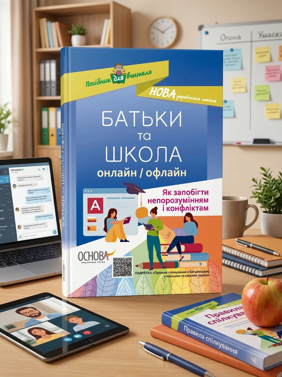 БАТЬКИ та ШКОЛА онлайн / офлайн. Як запобігти непорозумінням і конфліктам. Посібник для вчителя. — Наука та психологія