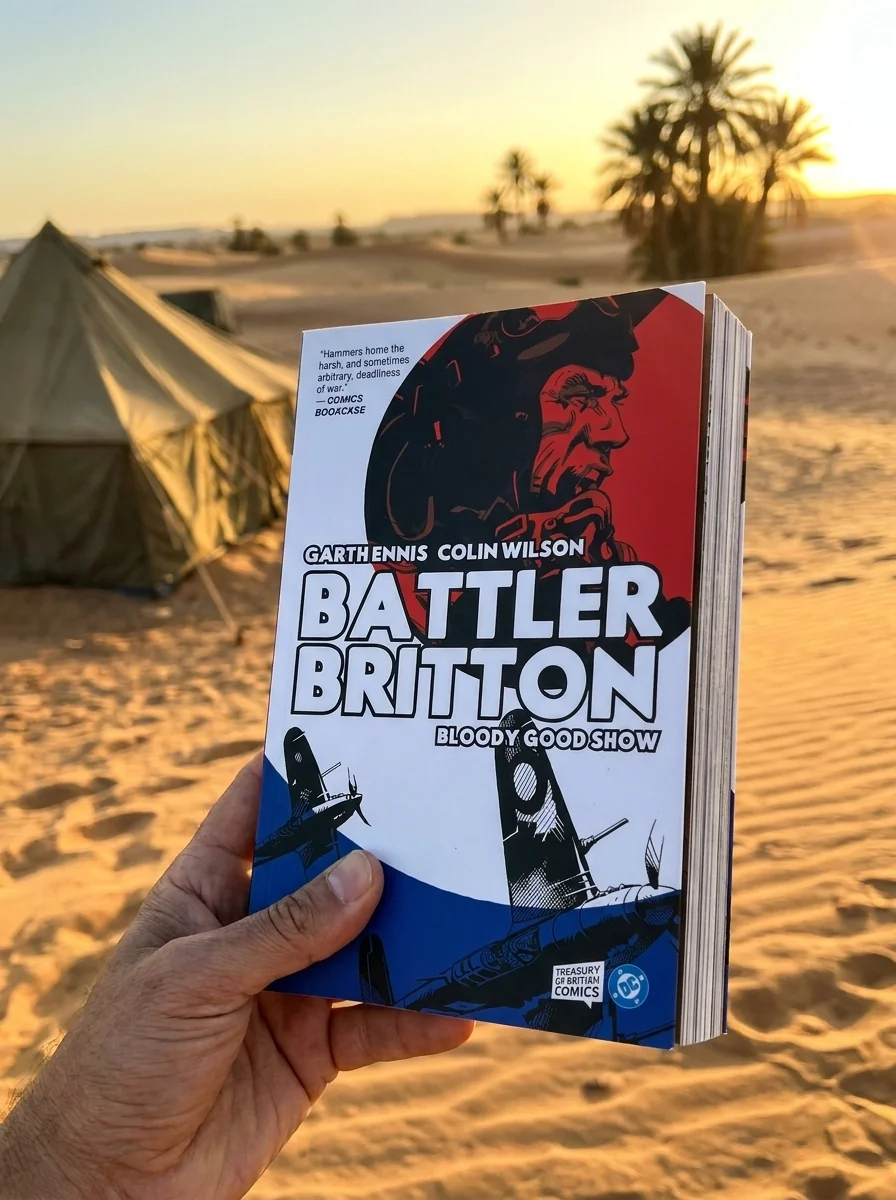 Battler Britton. Bloody Good Show. Volume 1 — Ґарт Енніс, обкладинка