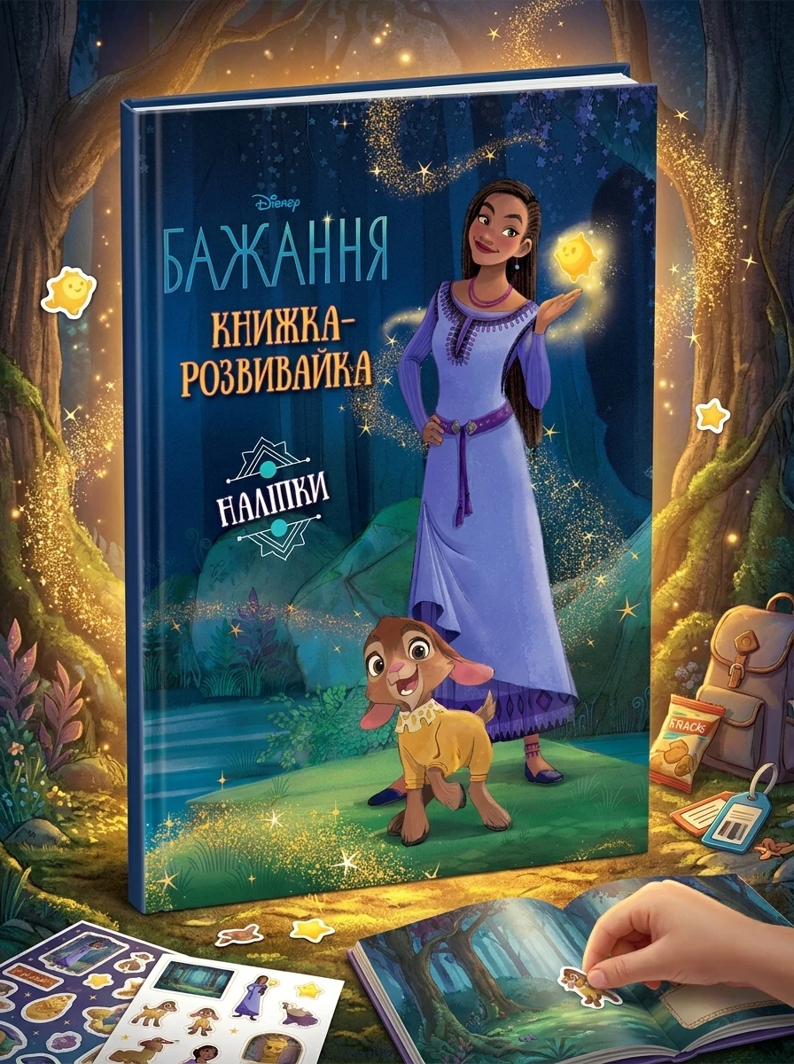 Бажання. Книжка-розвивайка з наліпками — фото 2