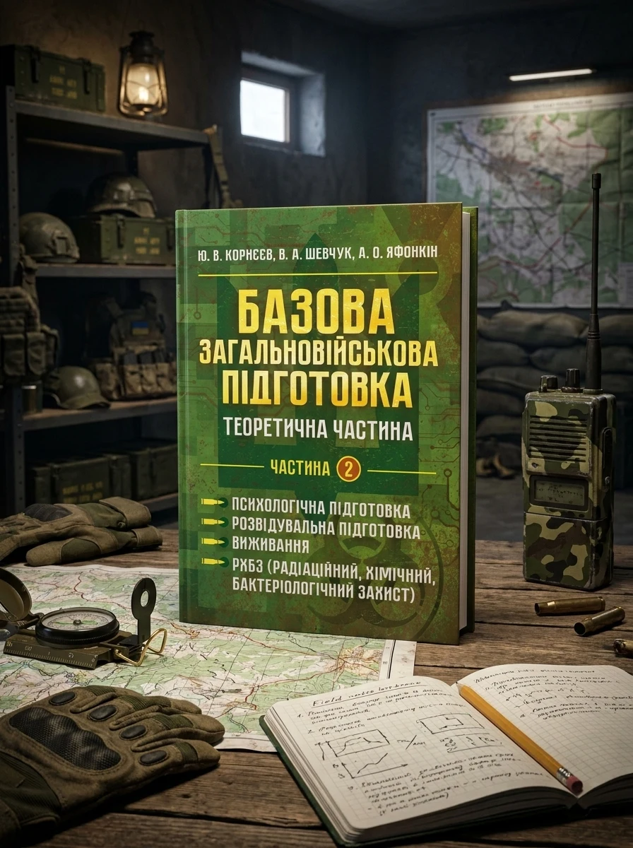 Базова загальновійськова підготовка. Теоретична частина. Частина 2. Психологічна підготовка. Розвідувальна підготовка — фото 2