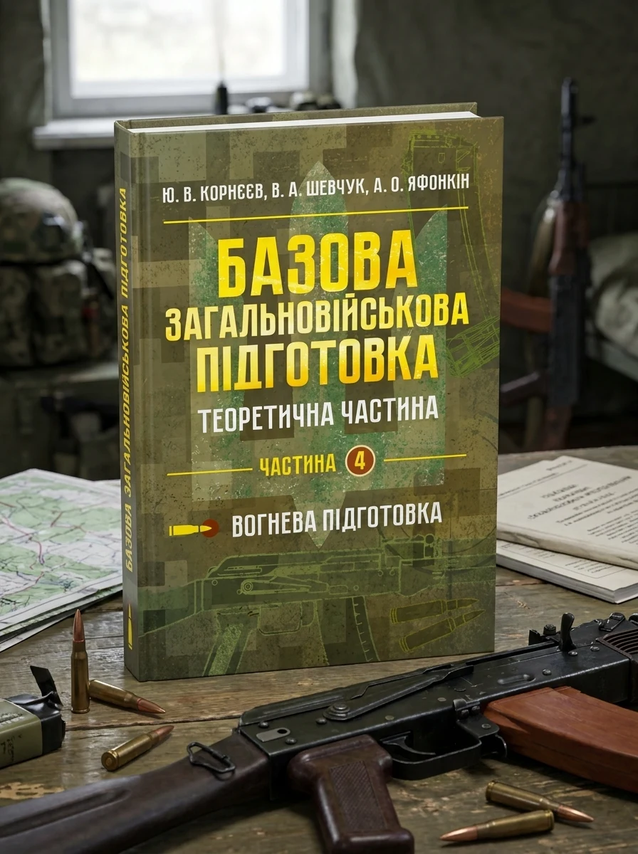 Базова загальновійськова підготовка. Теоретична частина. Частина 4. Вогнева підготовка — фото 2