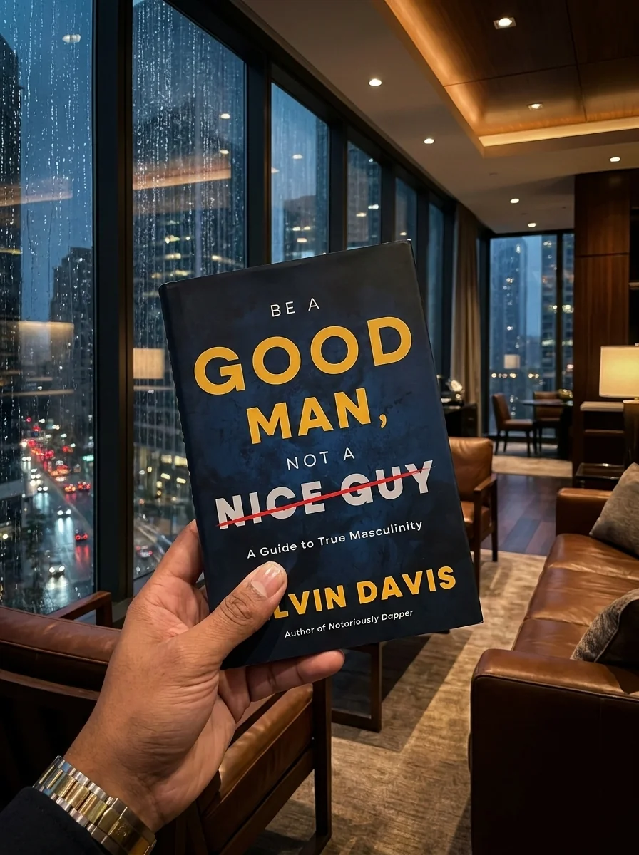 Be a Good Man, Not a Nice Guy — Kelvin Davis, обкладинка