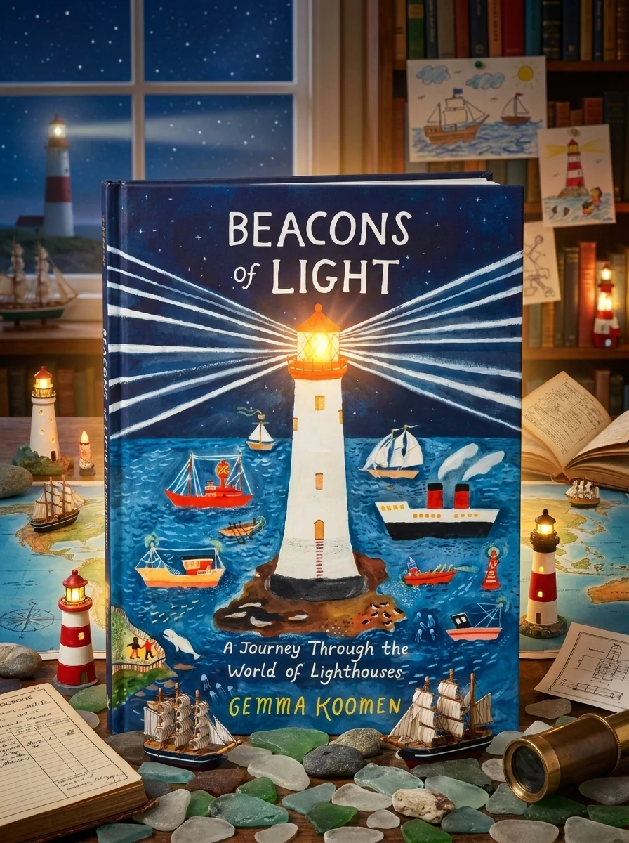 Beacons of Light: A Journey through the World of Lighthouses — Дитяча література