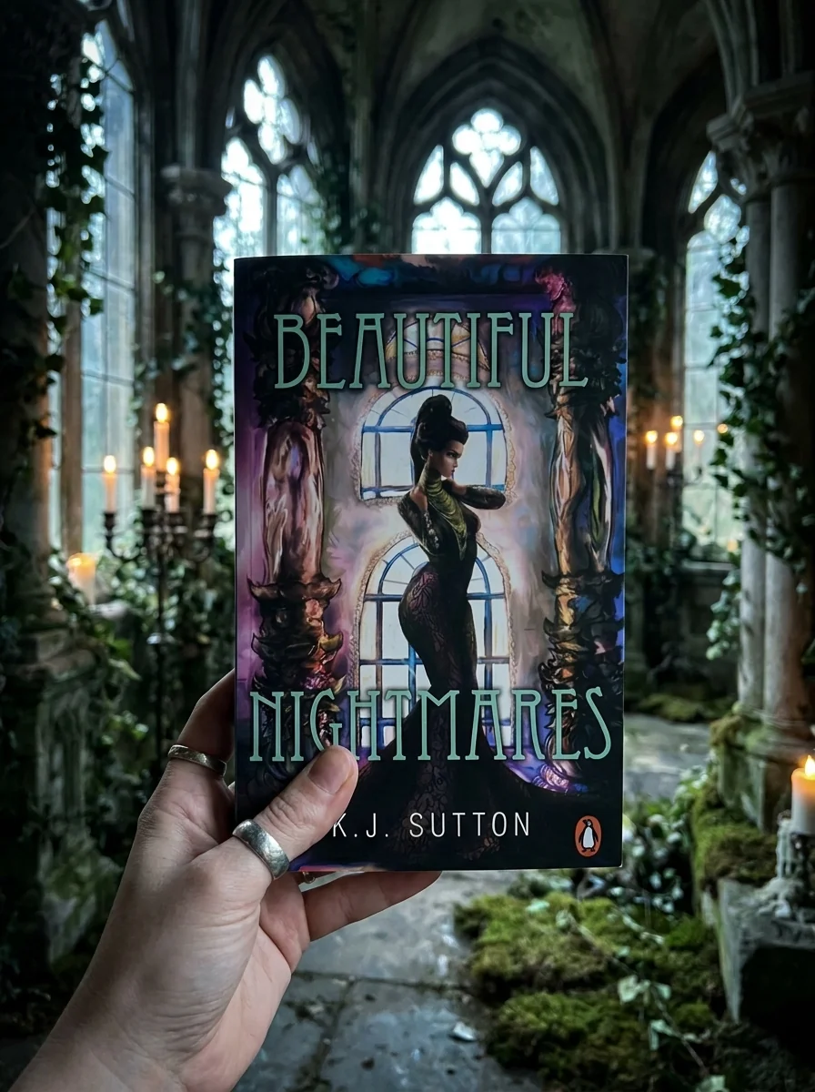 Beautiful Nightmares — К.Дж. Саттон, обкладинка