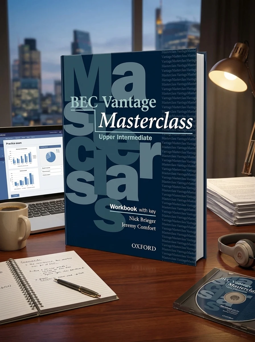 BEC Vantage Masterclass Workbook with Key and Audio CD Pack — Nina O'Driscoll, обкладинка