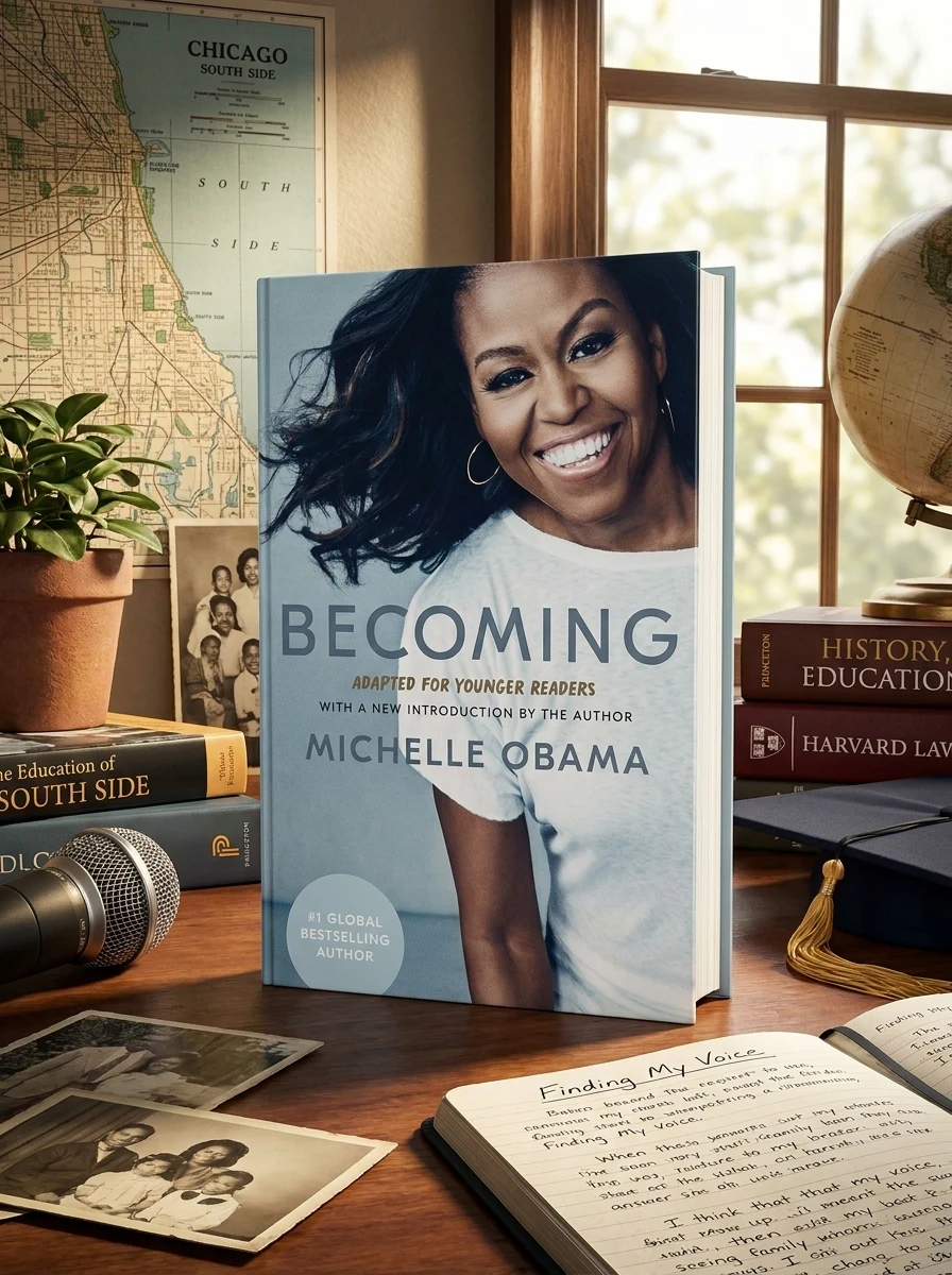 Becoming. Adapted for Younger Readers (Michelle Obama) — Дитяча література