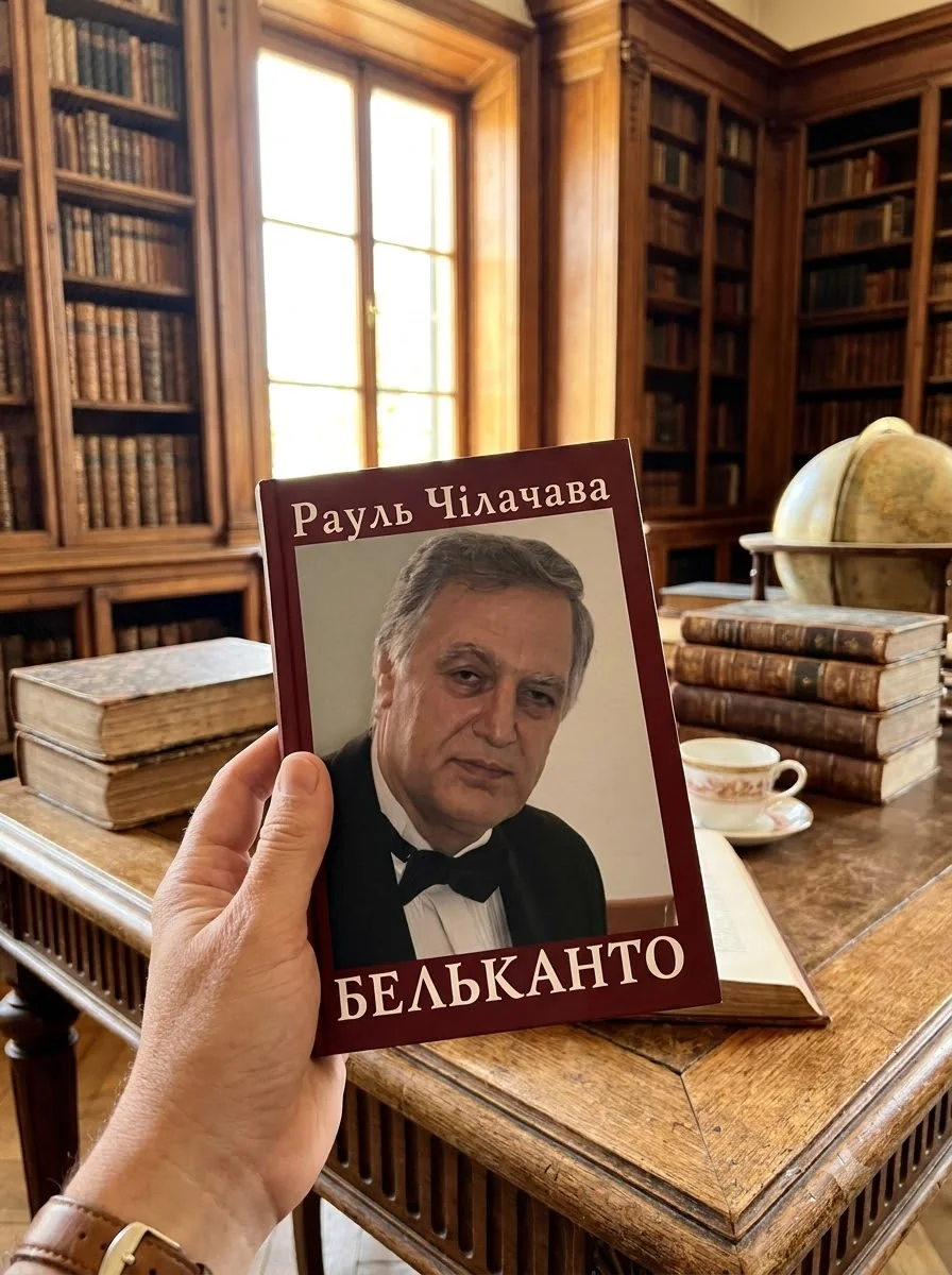 Бельканто — Рауль Чілачава, обкладинка