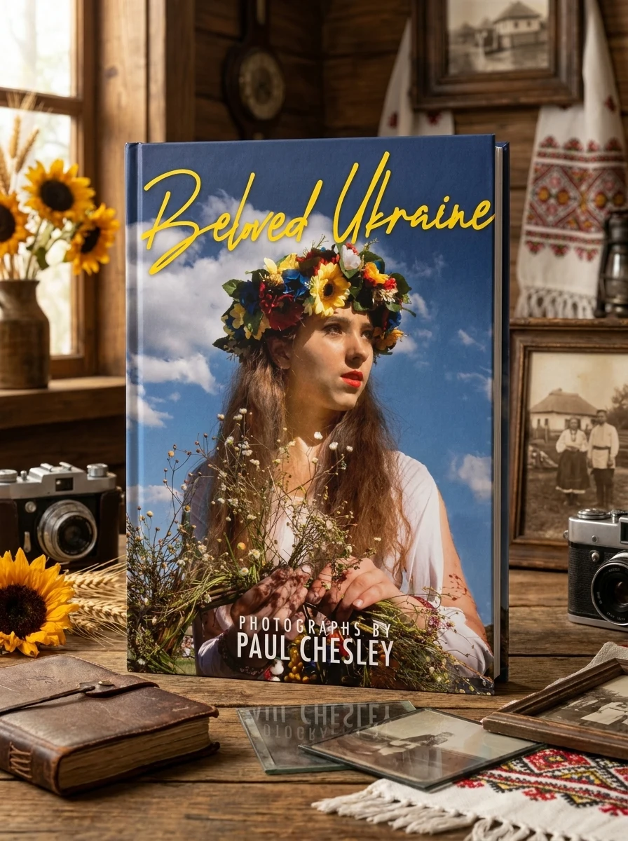 Beloved Ukraine. Photographs by Paul Chesley — Пол Чеслі, обкладинка