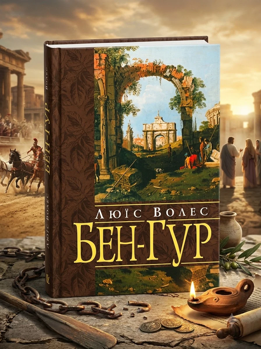 Бен-Гур. Розповідь про Христа — Люїс Волес, обкладинка