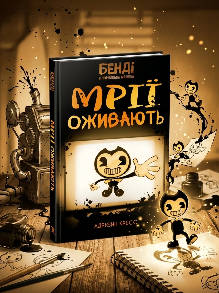Бенді та чорнильна машина. Мрїї оживають. Книга 1 — фото 2