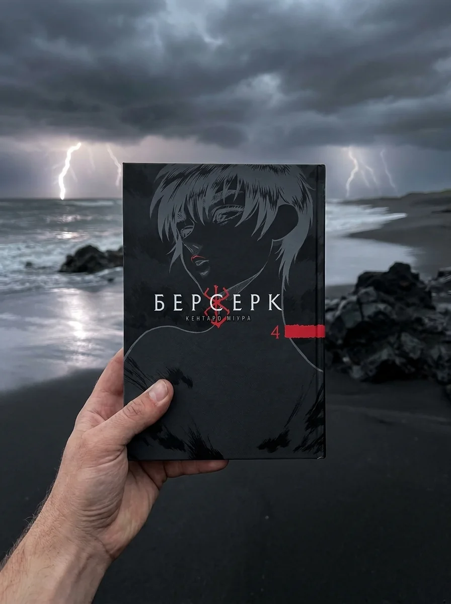 Берсерк. Том 4 — Кентаро Міура, обкладинка