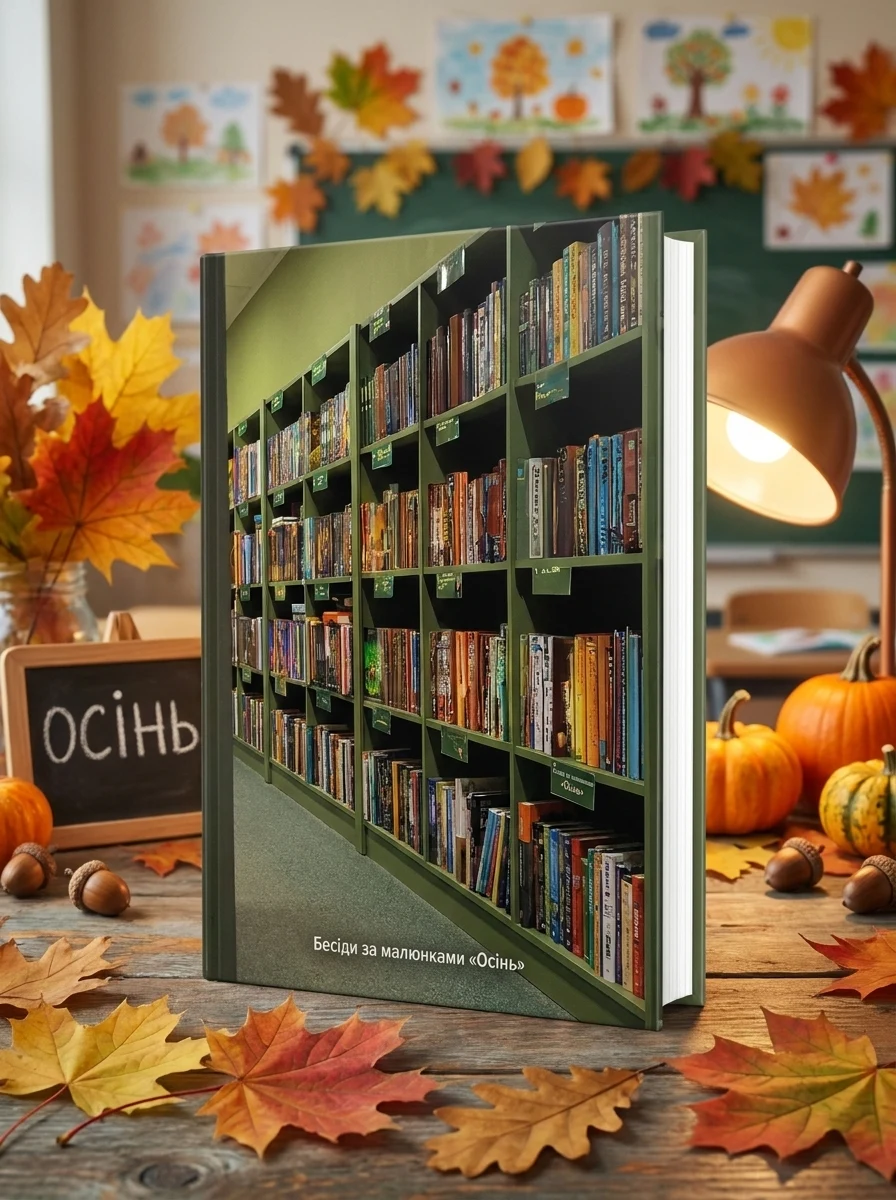 Бесіди за малюнками. Осінь, обкладинка