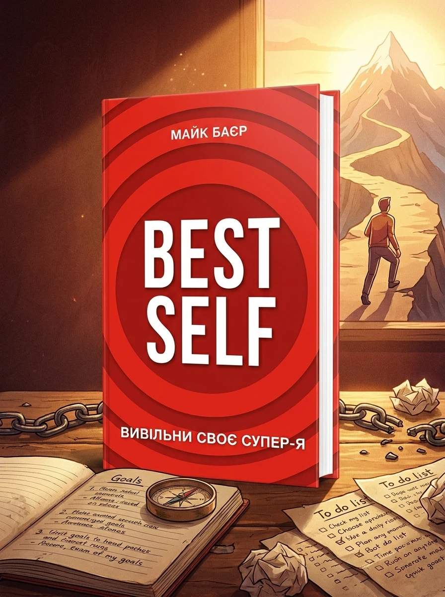 Best Self. Вивільни своє Супер-Я — Майк Баєр, обкладинка