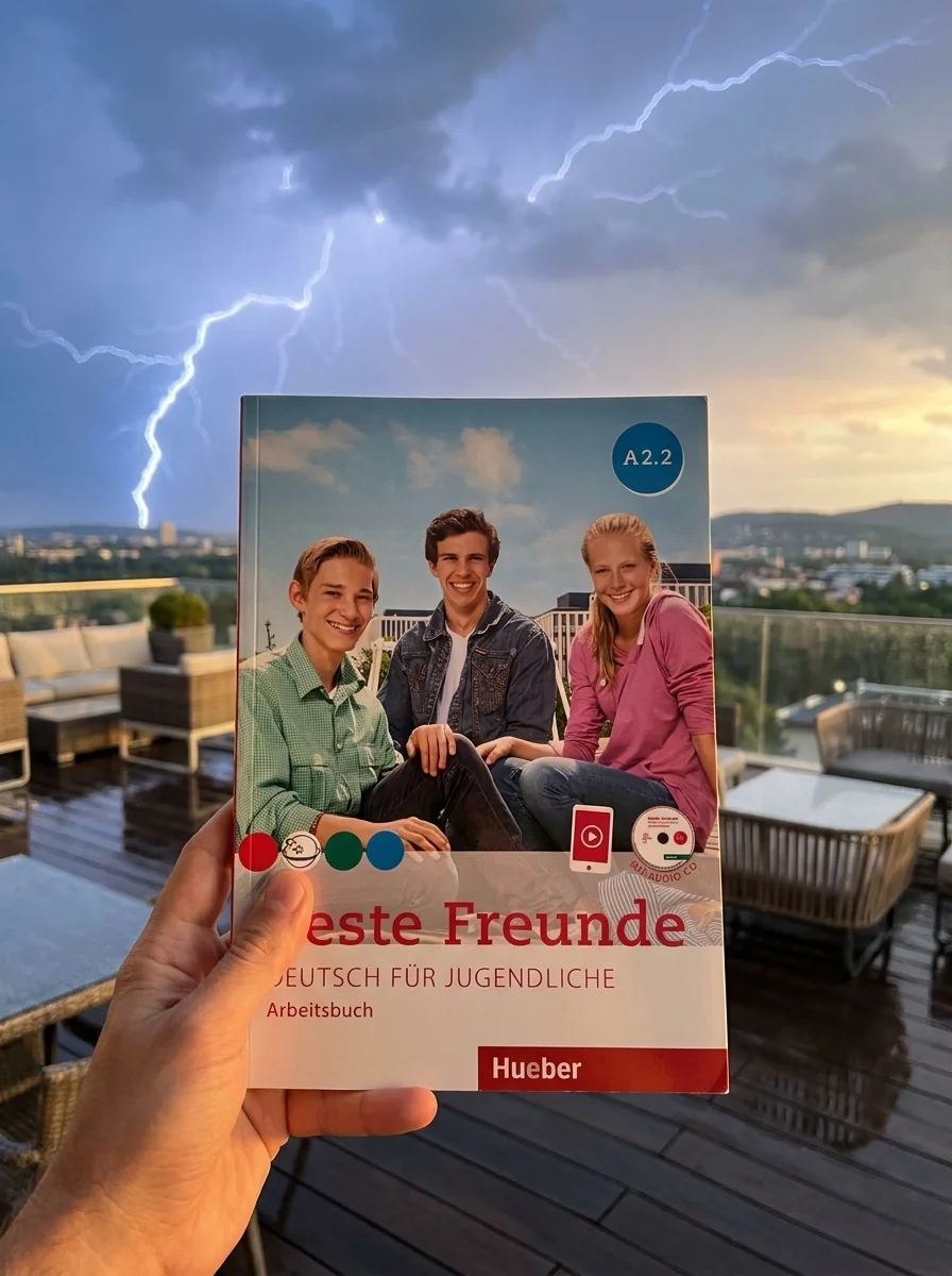 Beste Freunde. Arbeitsbuch A2.2 mit Audio-CD — Крістіан Зойте, обкладинка