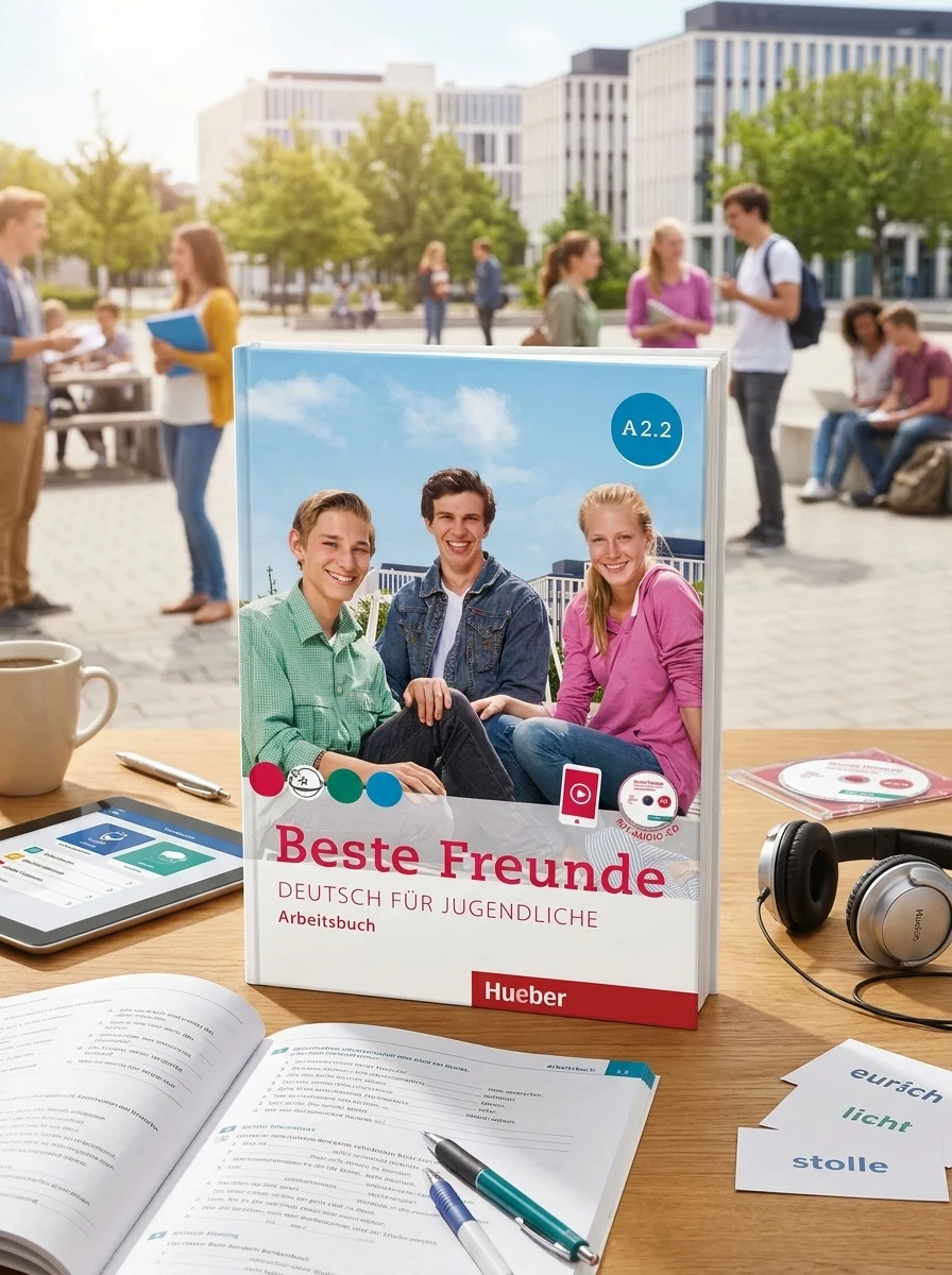 Beste Freunde. Arbeitsbuch A2.2 mit Audio-CD — Вивчення мов