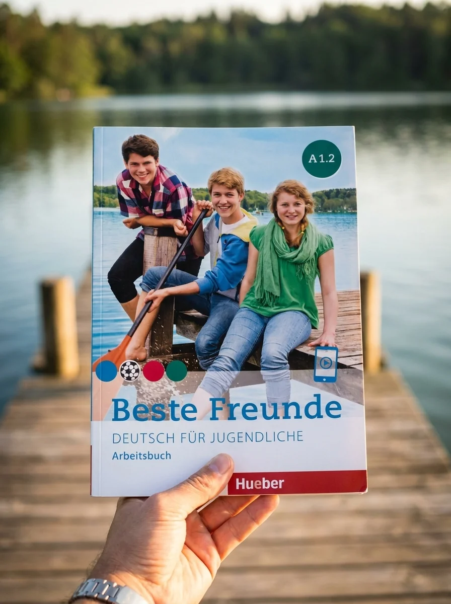 Beste Freunde. Arbeitsbuch mit Audios online A1.2 — Крістіан Зойте, обкладинка