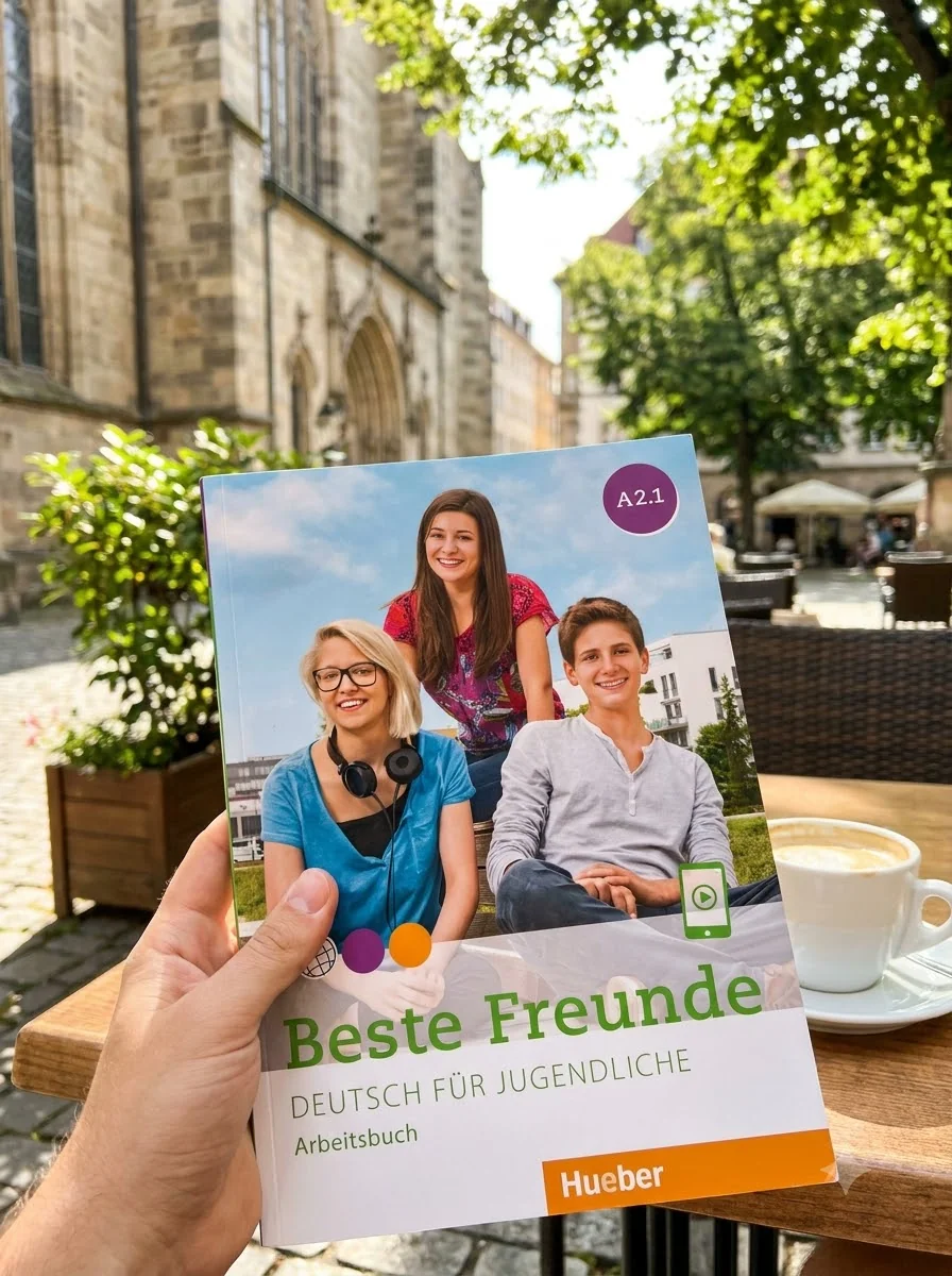 Beste Freunde. Arbeitsbuch mit Audios online A2.1 — Крістіан Зойте, обкладинка