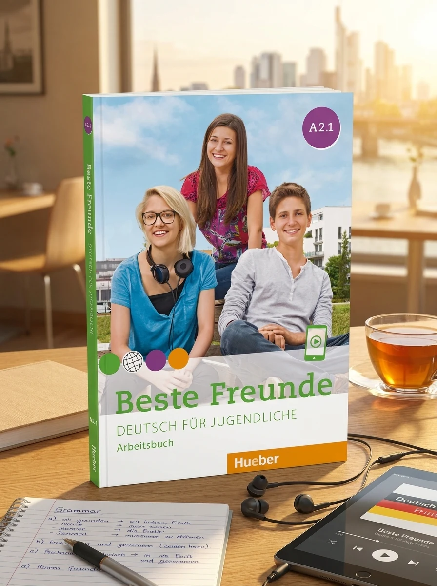 Beste Freunde. Arbeitsbuch mit Audios online A2.1 — Вивчення мов