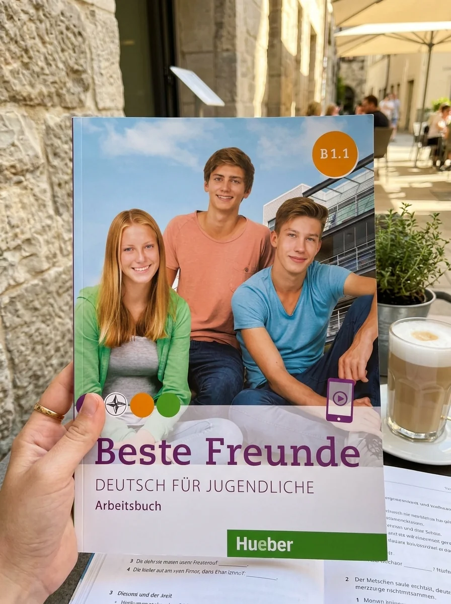 Beste Freunde. Arbeitsbuch mit Audios online B1.1 — Крістіан Зойте, обкладинка