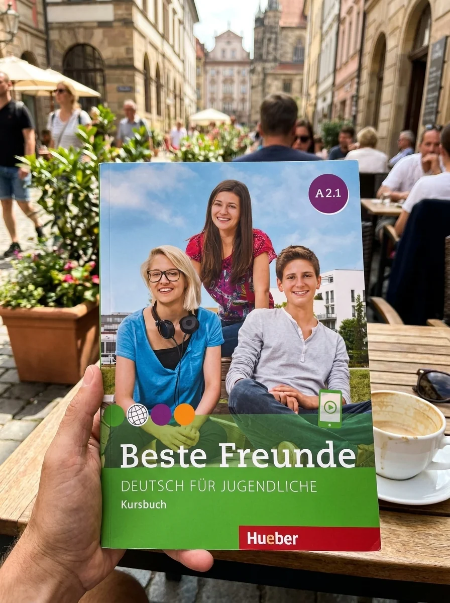 Beste Freunde. Kursbuch A2.1 — Крістіан Зойте, обкладинка