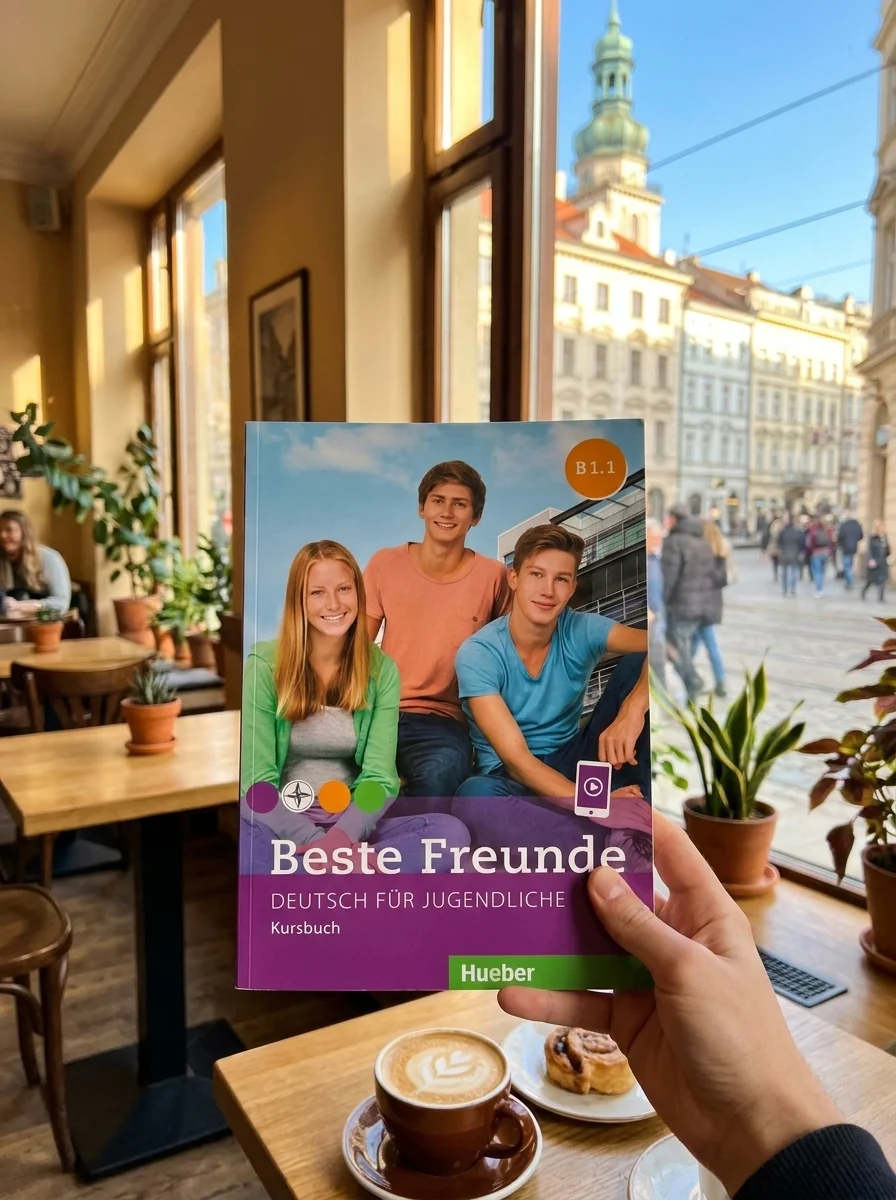 Beste Freunde. Kursbuch B1.1 — Крістіан Зойте, обкладинка