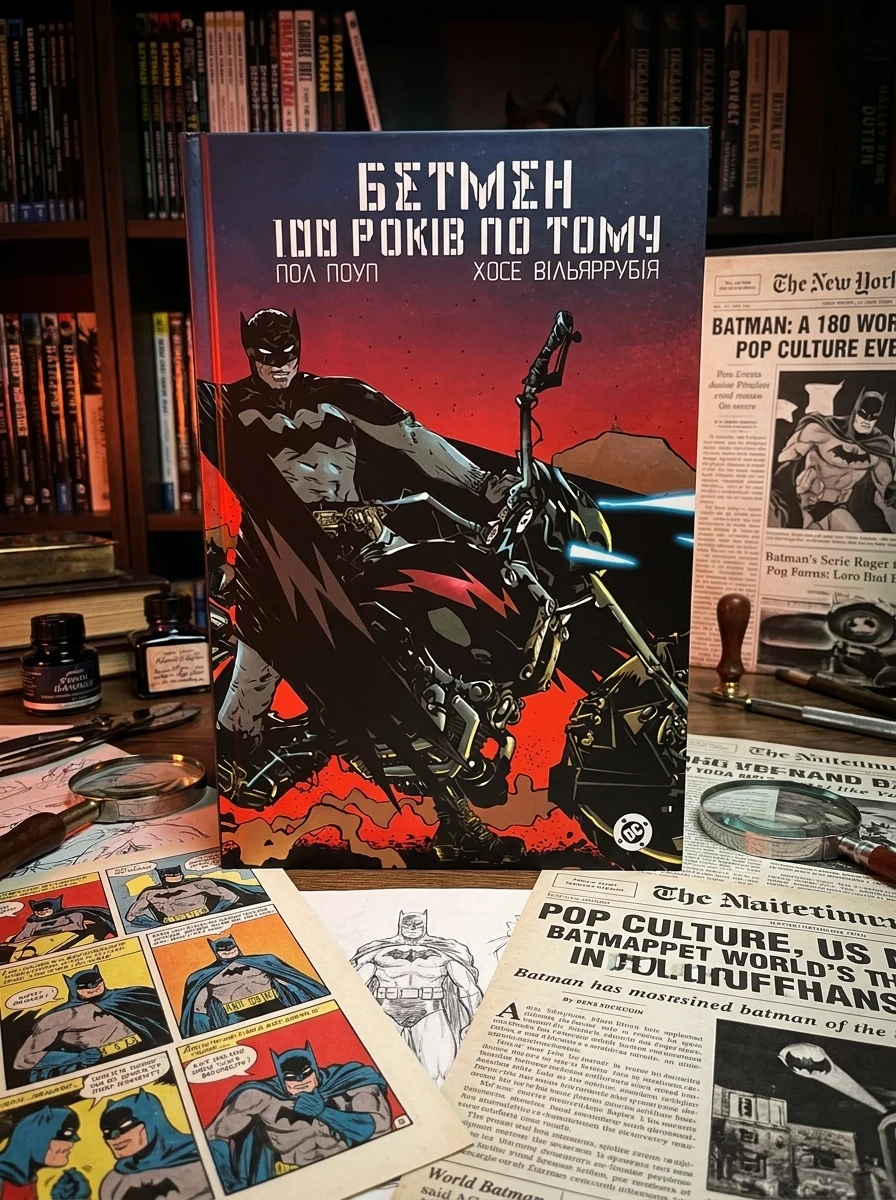 Бетмен. 100 років по тому — Пол Поуп, обкладинка