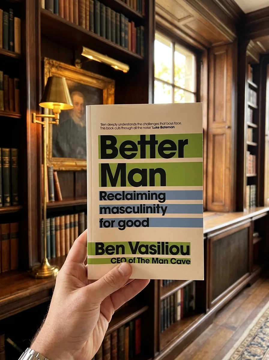 Better Man. Reclaiming masculinity for good — Бен Васіліу, обкладинка