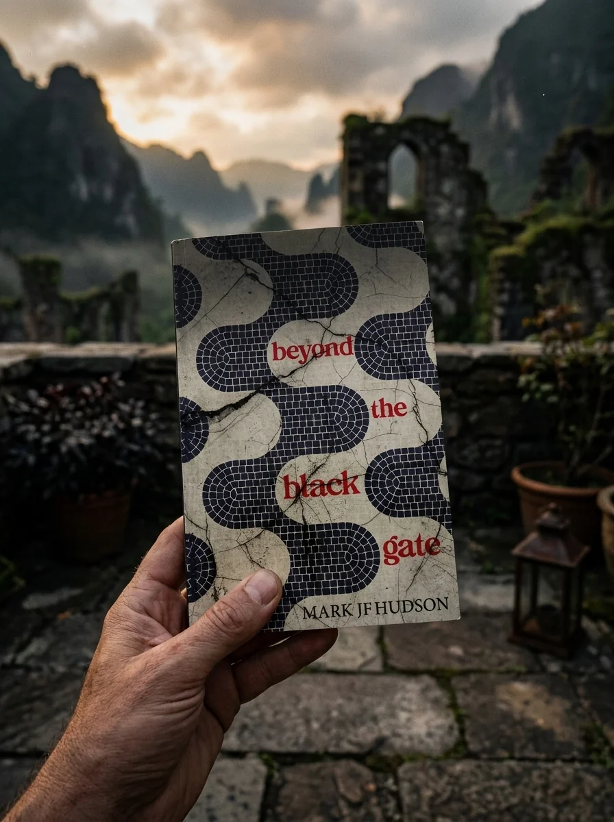 Beyond the Black Gate — Mark JF Hudson, обкладинка