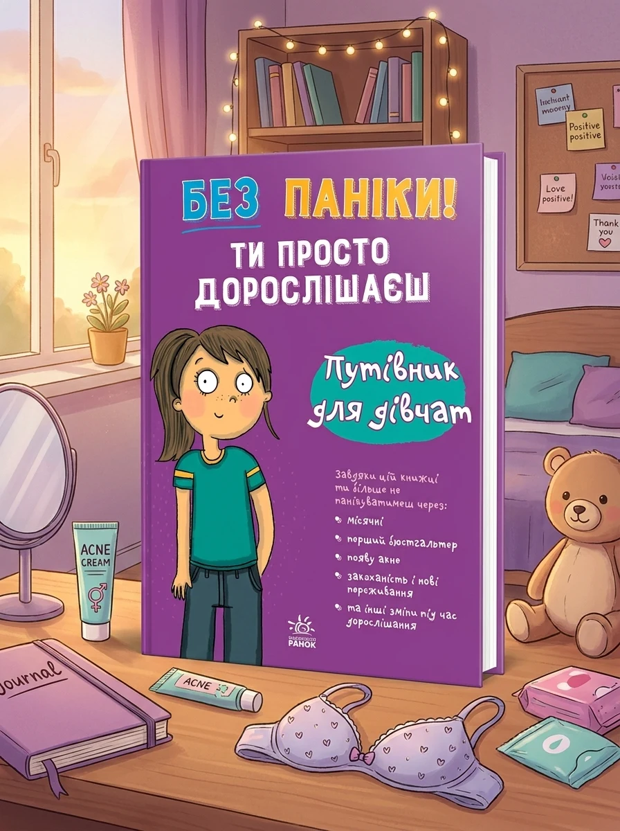 Без паніки! Ти просто дорослішаєш. Путівник для дівчат — Художня література
