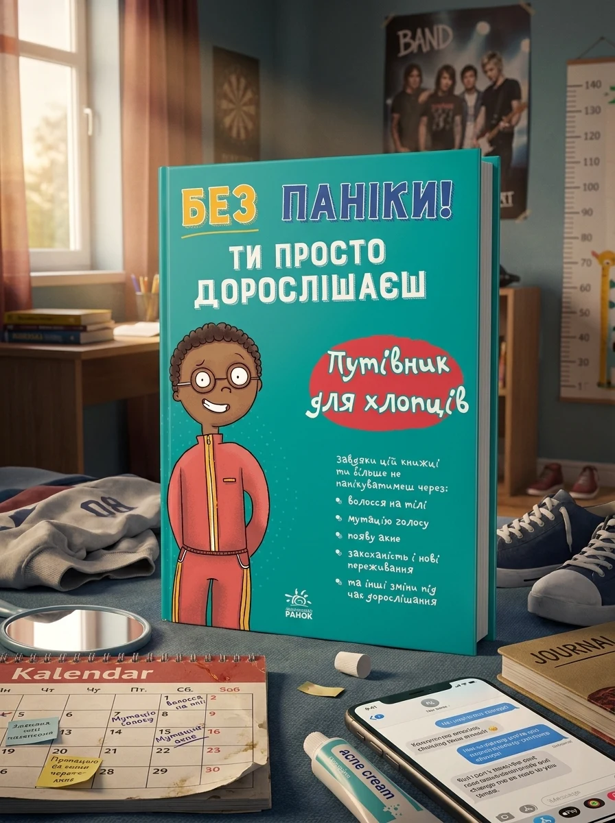 Без паніки! Ти просто дорослішаєш! Путівник для хлопців — Наука та психологія