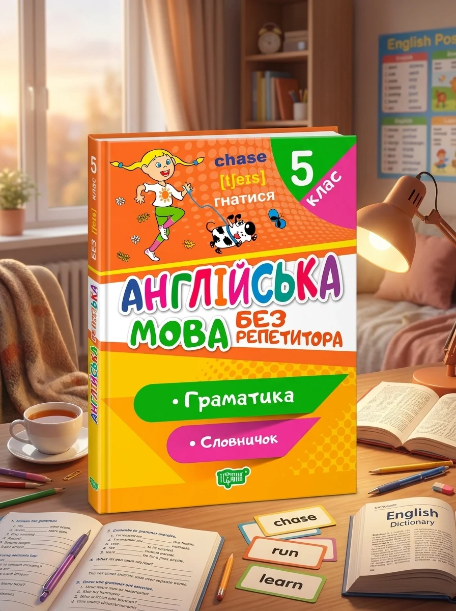 Без репетитора. Англійська мова. 5 клас. Граматика. Словничок — Вивчення мов