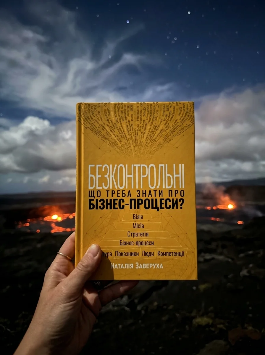 Безконтрольні. Що треба знати про бізнес-процеси? — Наталія Заверуха, обкладинка