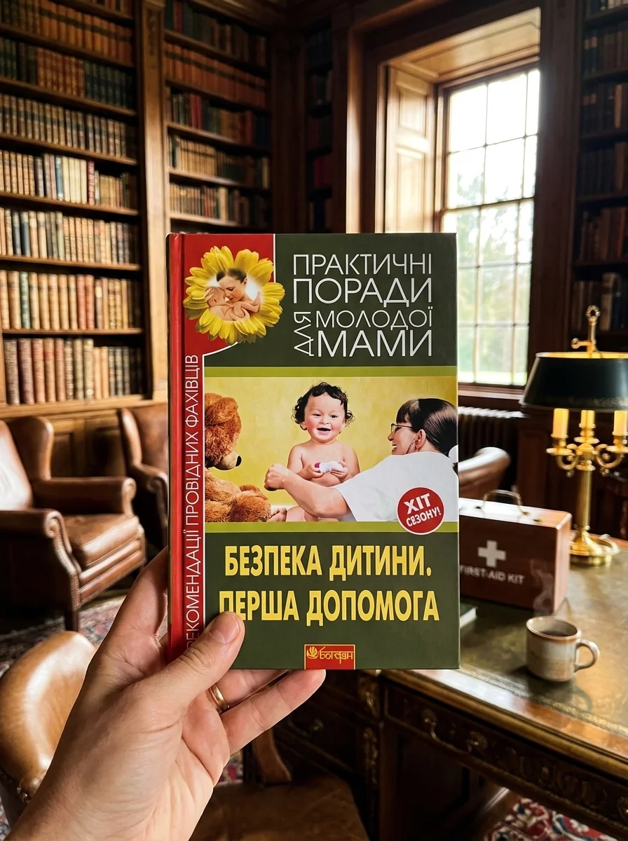 Безпека дитини. Перша допомога. Рекомендації провідних фахівців — Валерія Фадєєва, обкладинка