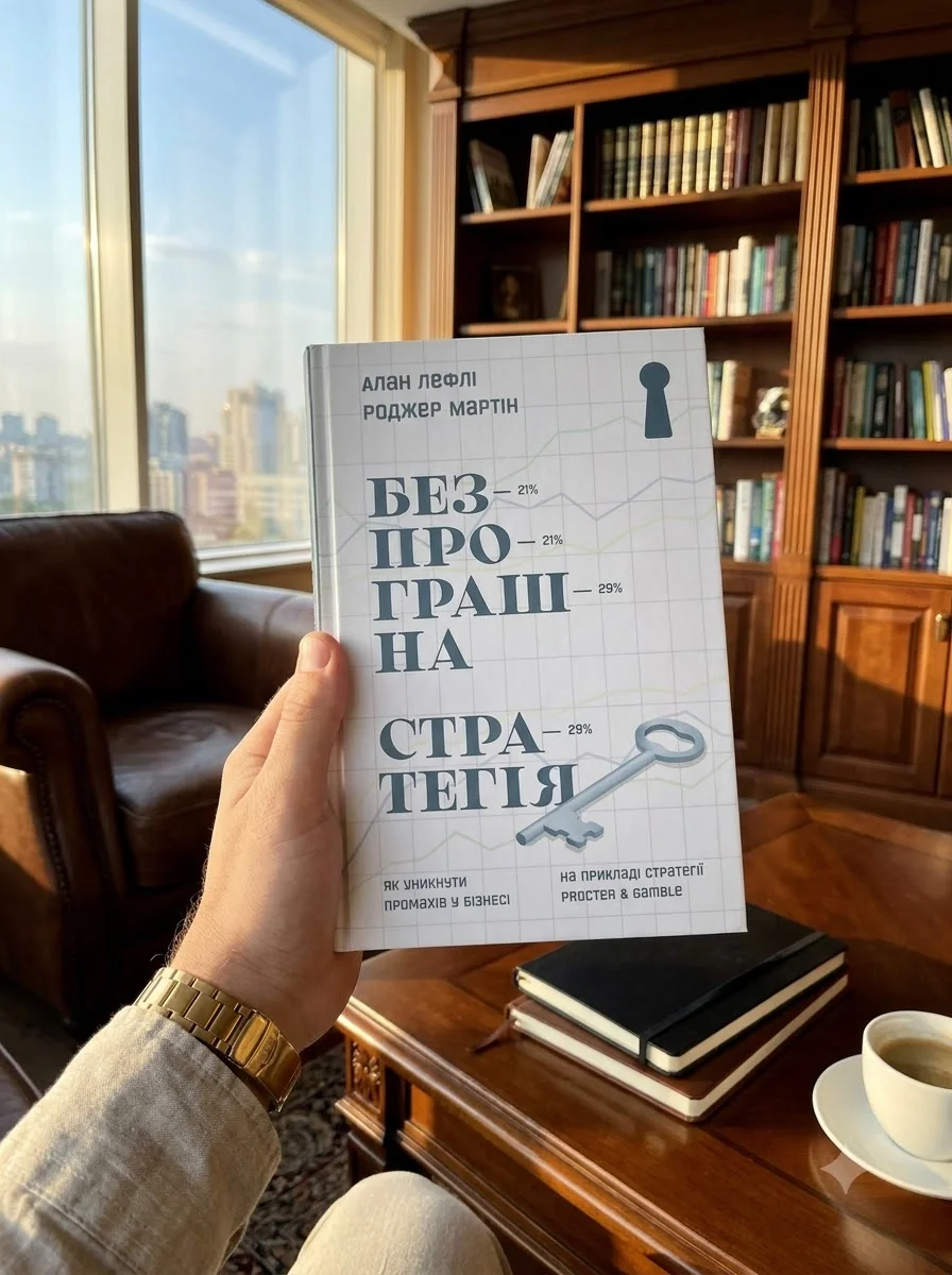 Безпрограшна стратегія. Як уникнути промахів у бізнесі — Роджер Мартін, обкладинка