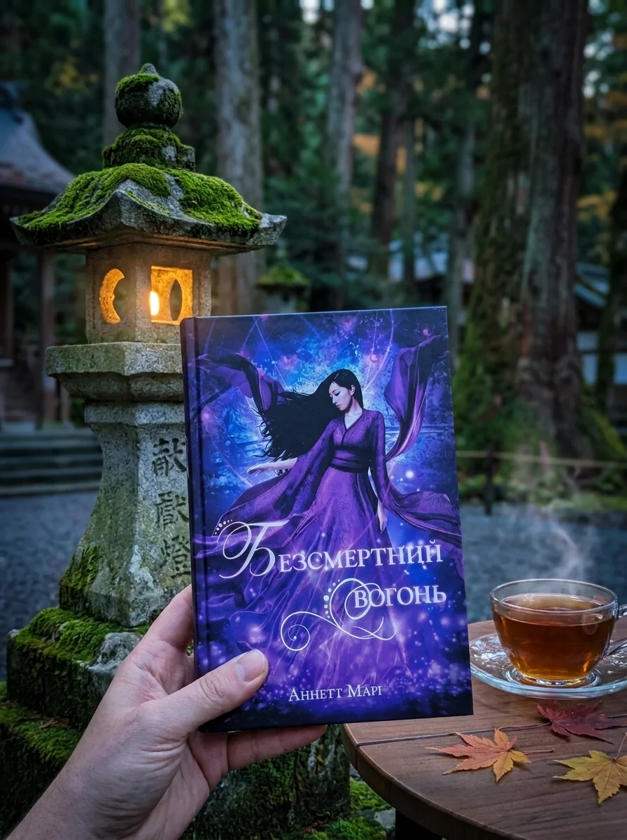 Безсмертний вогонь. Книга 3 — Аннетт Марі, обкладинка