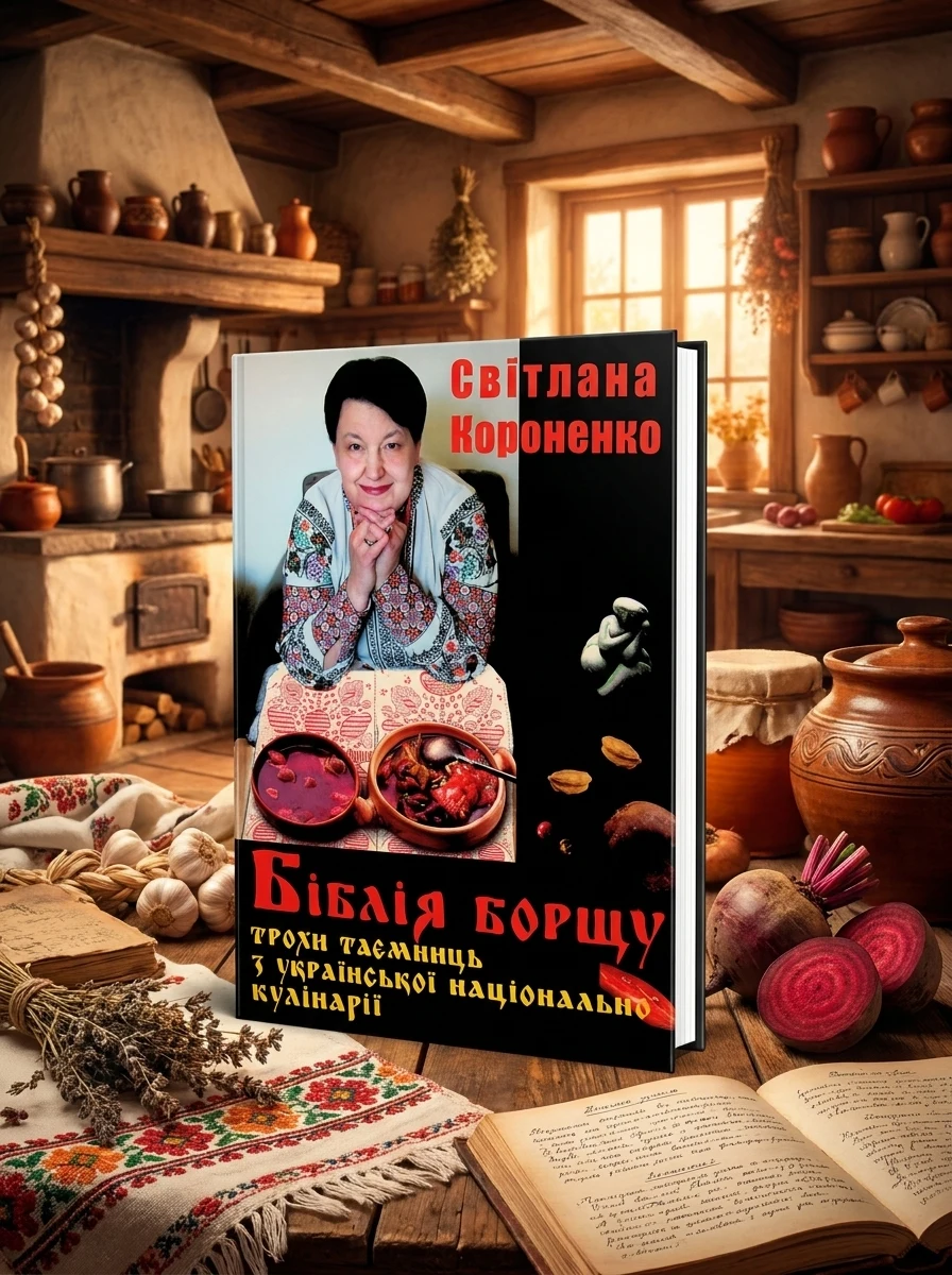 Біблія борщу — Світлана Короненко, обкладинка