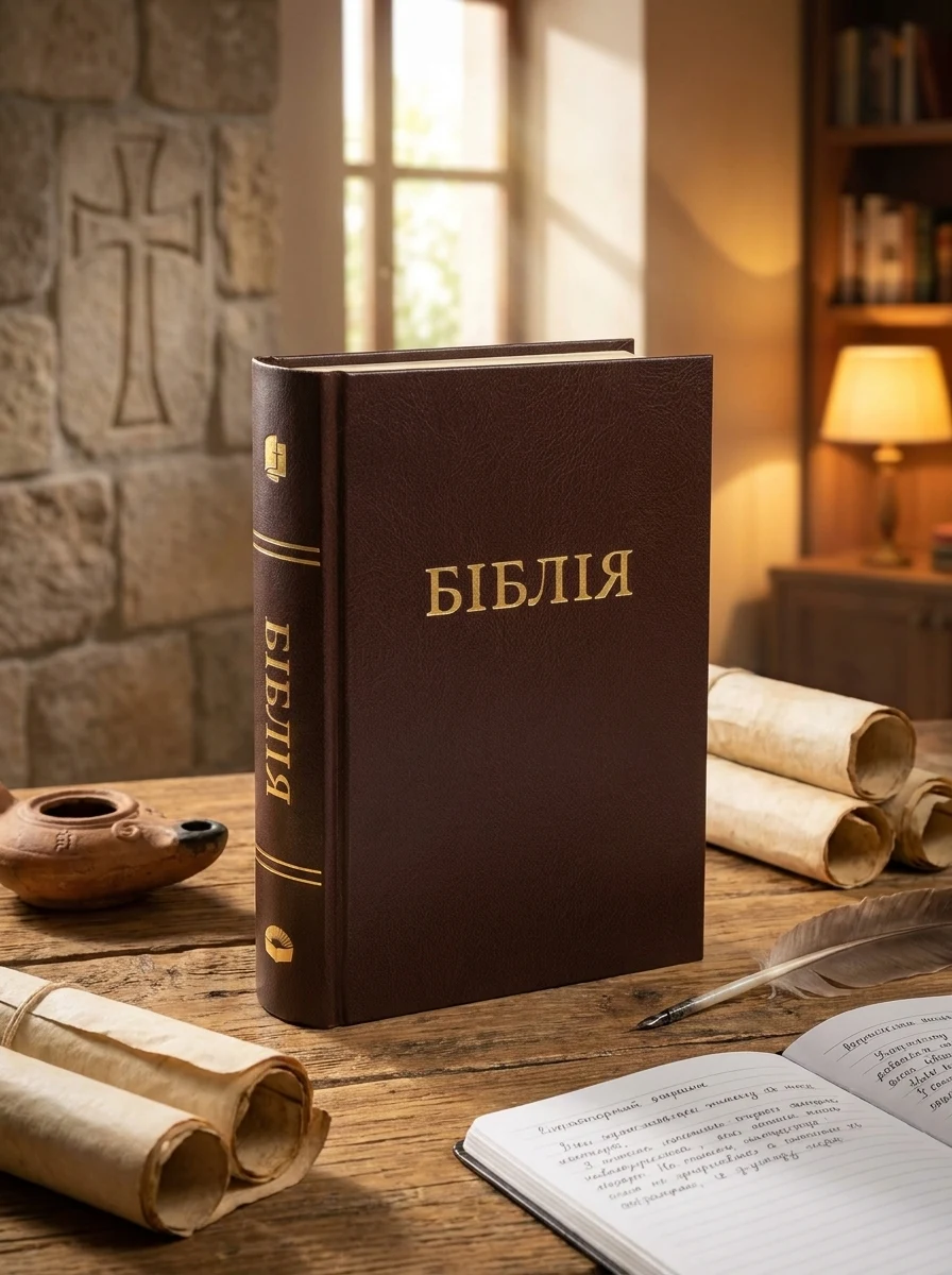 Біблія. Книга Святого Письма. Коричнева 10531
