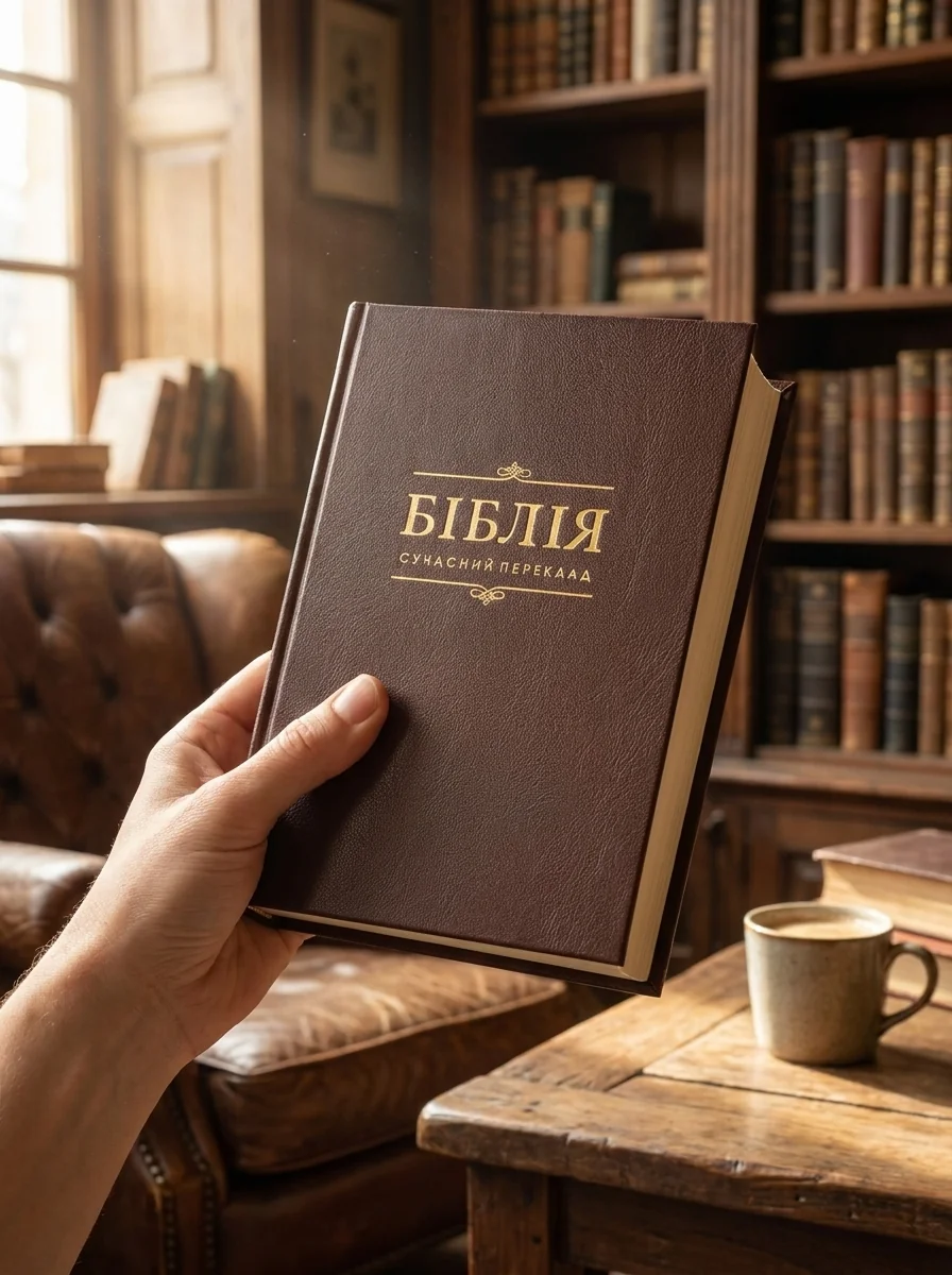 Біблія. Книга Святого Письма. Коричнева (сучасний переклад) 10531, обкладинка