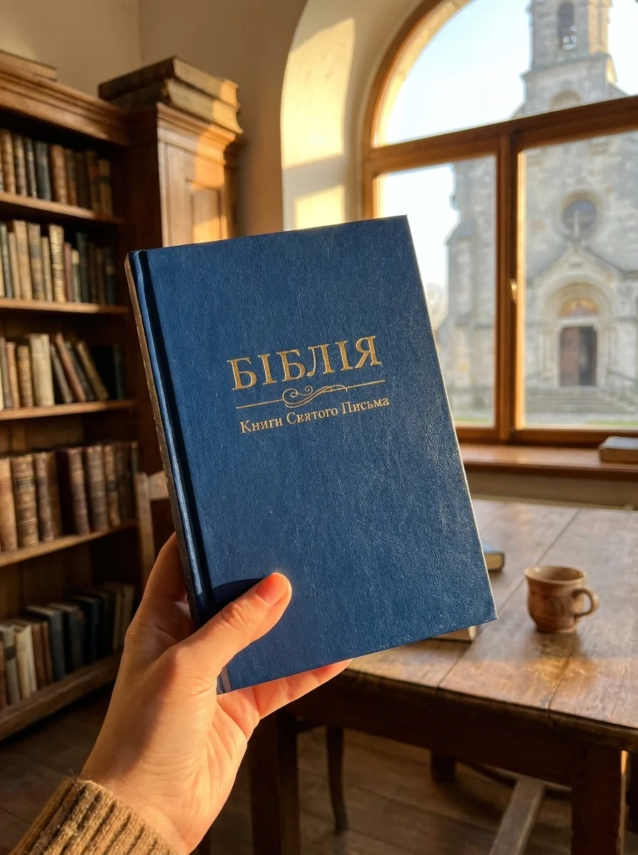 Біблія. Книги святого письма (Велика) 10735 Синя