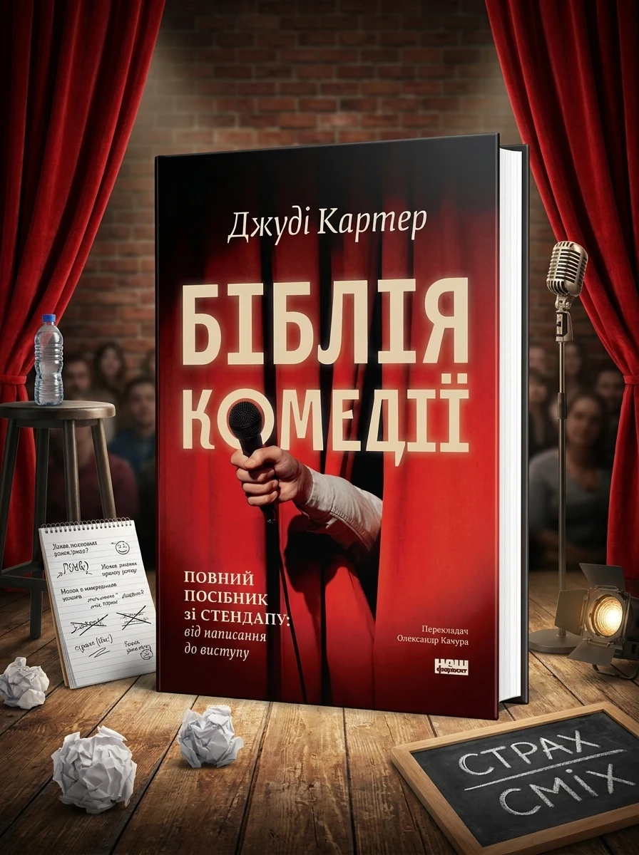 Біблія комедії. Повний посібник зі стендапу: від написання до виступу